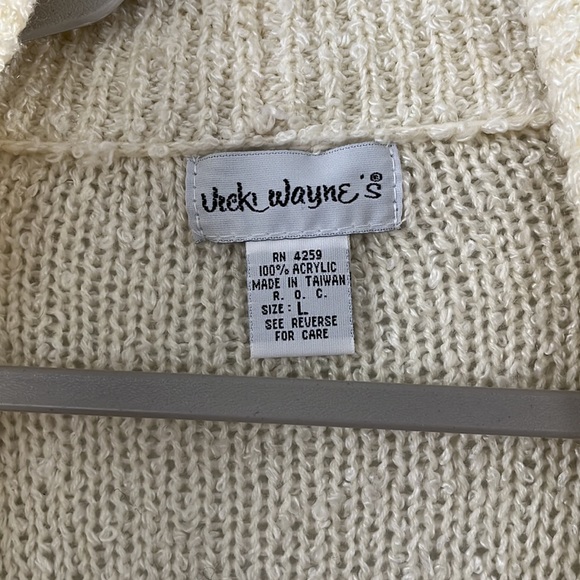 Vintage Open Front Cardigan - Picture 2 of 3